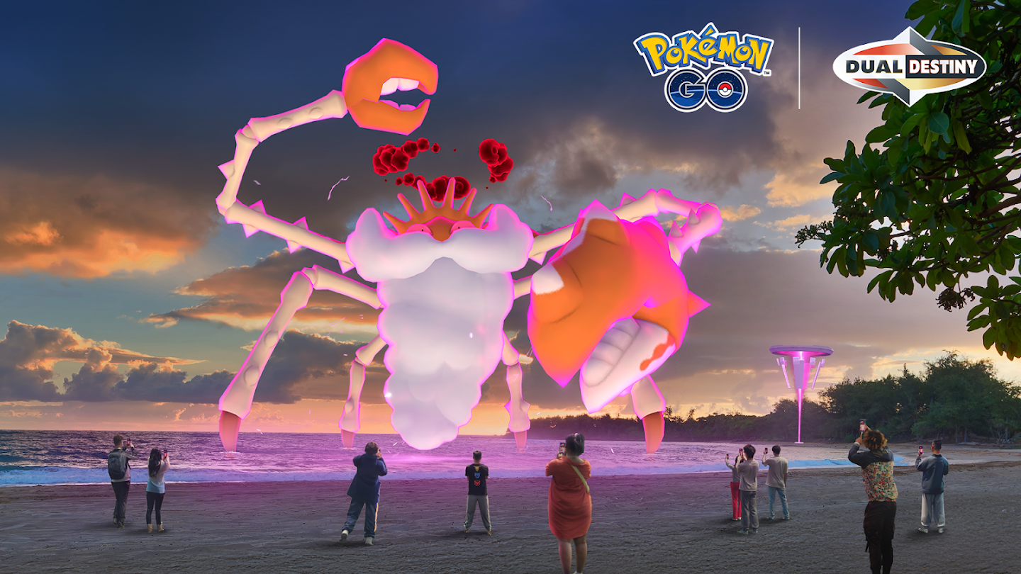 Pokémon GO Gigantamax Kingler Max Battle Day 1 gigantamax kingler