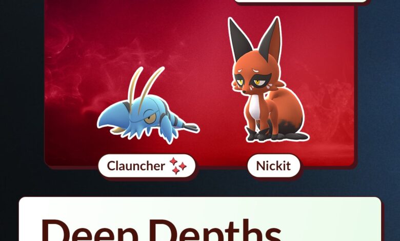 Pokémon GO Deep Depths event