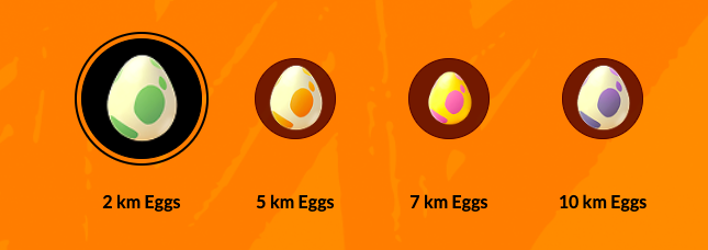 Pokémon in Eggs