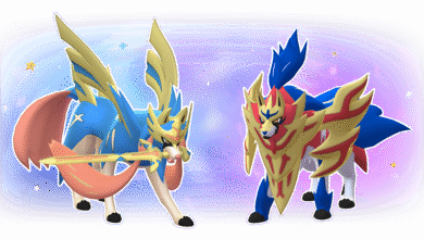 Crowned Shield Zamazenta and Crowned Sword Zacian