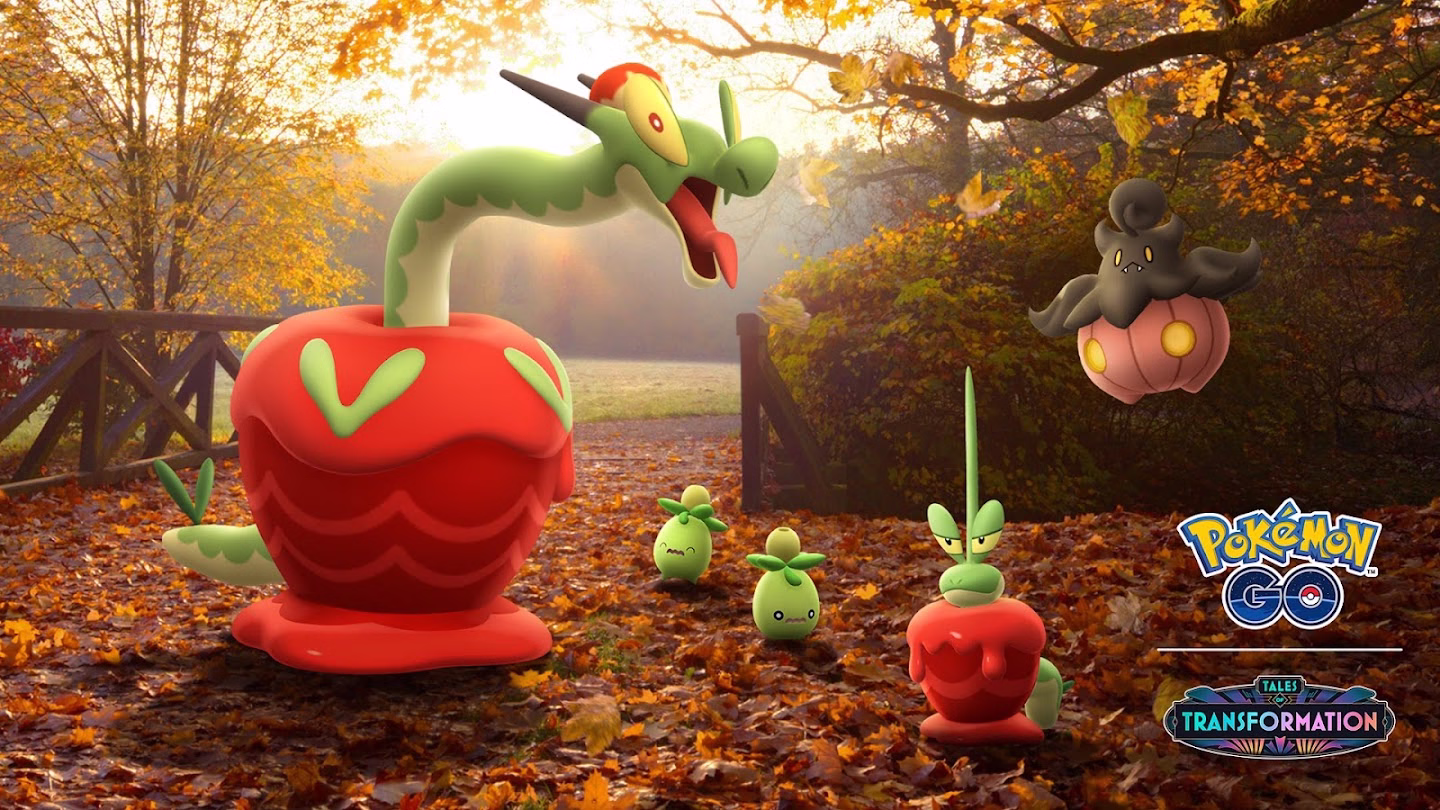 Dipplin and Hydrapple debuts in pokemon go