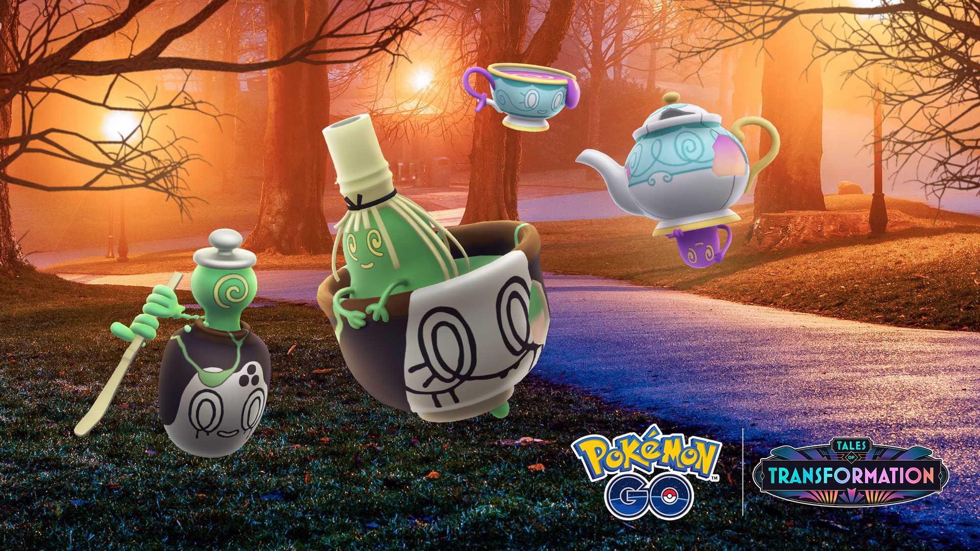 Poltchageist and Sinistcha debuts in pokemon go
