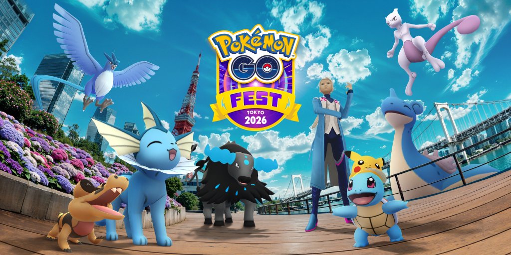 Pokémon GO Fest 2026 in Tokyo