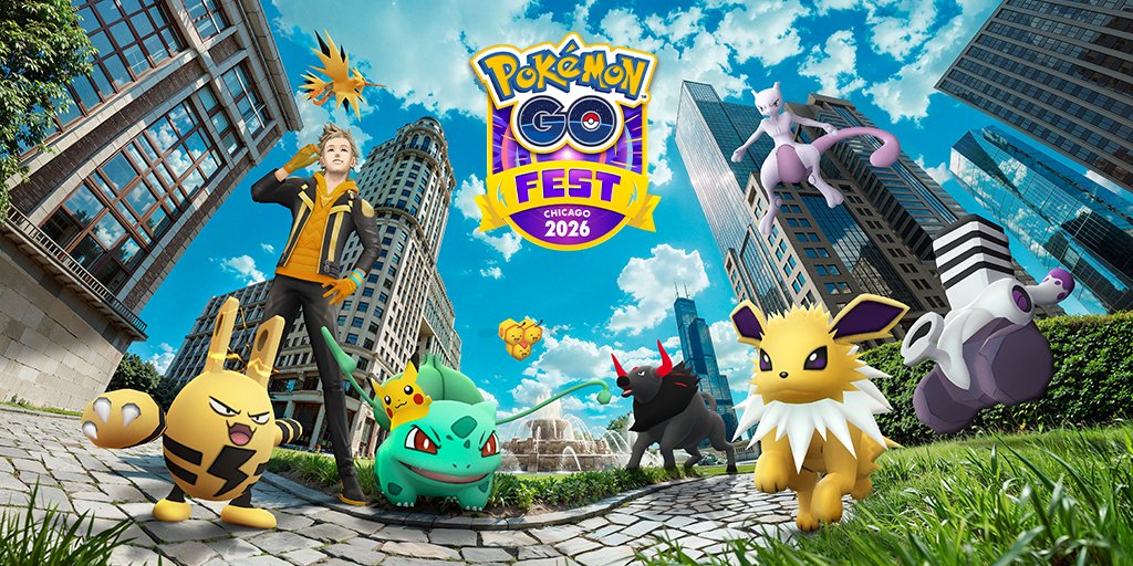 Pokémon GO Fest 2026 in Chicago 1 Pokémon GO Fest 2026 in Chicago
