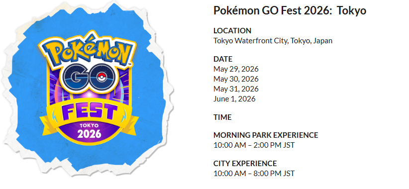 pokemon go fest tokyo morning park
