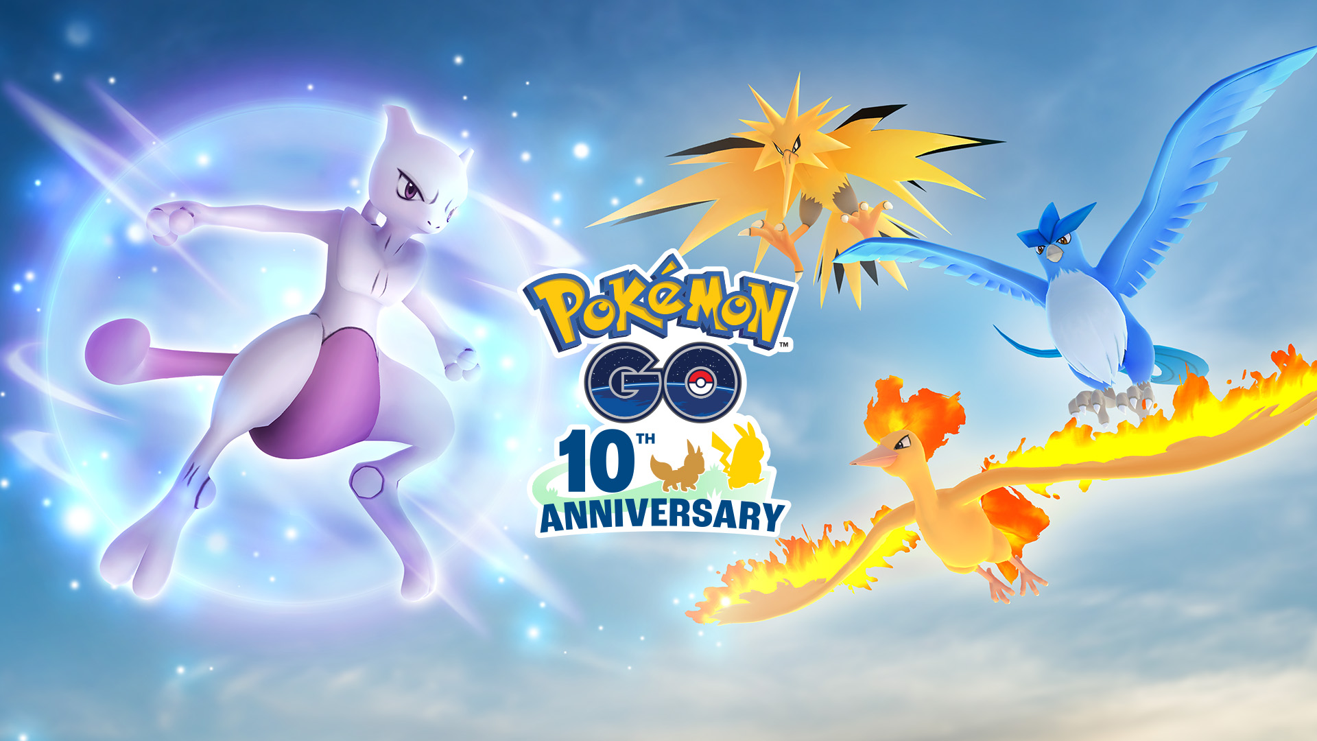 Articuno, Zapdos, Moltres in the Wild: Pokémon 30th Anniversary 1 Pokémon 30th Anniversary
