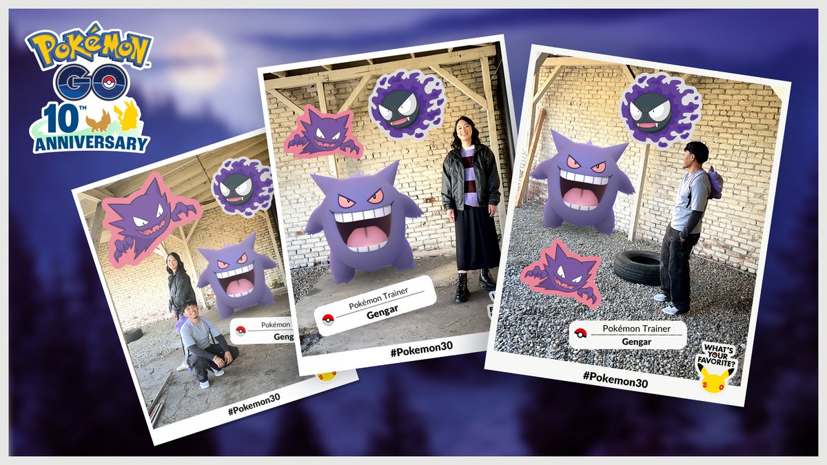 Gengar Giveaway: 10 years of Pokémon GO 4 gengar giveaway
