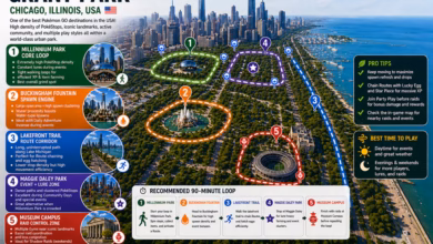Grant Park Chicago Best Pokémon GO Spots 16 Grant Park Chicago Best Pokémon GO Spots
