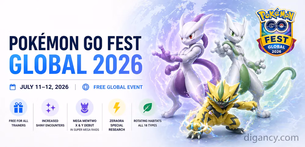 Pokémon GO Fest 2026 Global