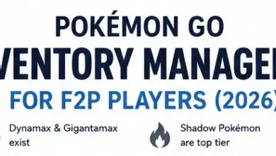 Pokémon GO Inventory Management Strategies for F2P Players
