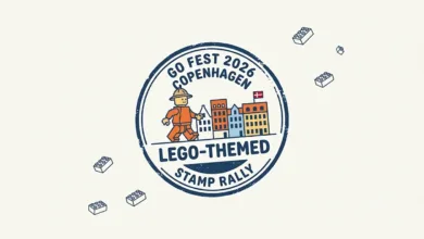 Article about the LEGO-themed Stamp Rally during GO Fest 2026 in Copenhagen
