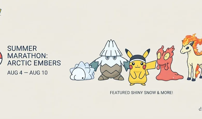 Arctic Embers event in Pokémon GO