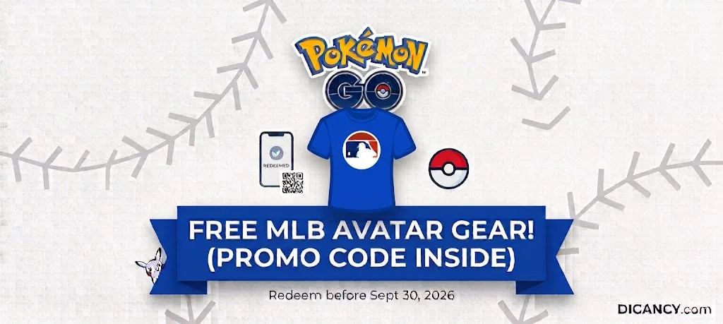 NEW: Free Pokémon GO x MLB Avatar Gear Now Available (2026) 1 MLB Avatar Gear and Promo code