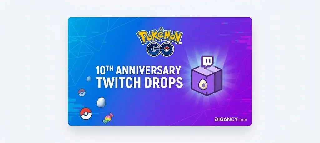 Pokémon GO 10th Anniversary Twitch Drops 1 Pokémon GO 10th Anniversary Twitch Drops