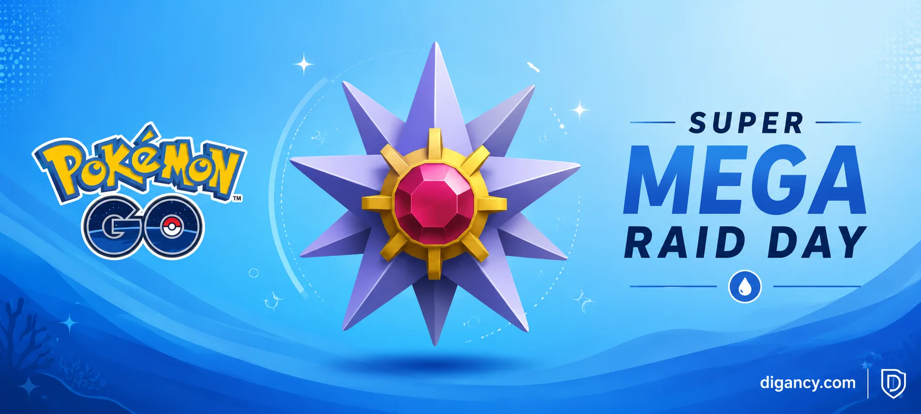 Mega Starmie Debuts in Super Mega Raid Day: Pokémon GO Ultra Unlock 2026 1 Super Mega Starmie Mega Raid Day