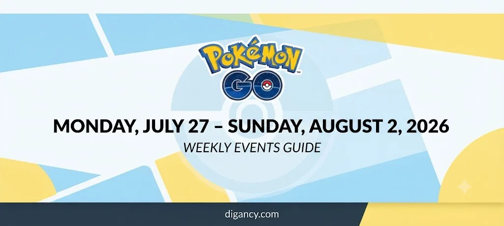 Upcoming Week in Pokémon GO (July 27, 2026) 1 Upcoming Week in Pokemon GO Monday July 27 Sunday August 2 2026