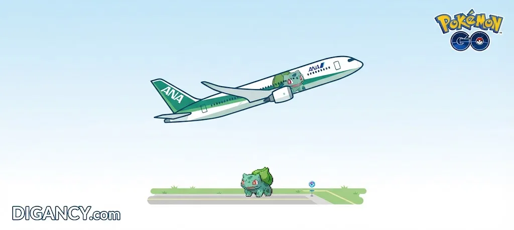 Pokémon GO x Green Pokémon Jet Celebration (2026) 1 Green Pokémon Jet Celebration