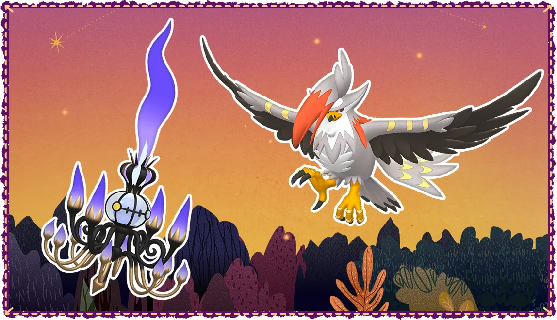 Meet Mega Staraptor and Mega Chandelure: The Powerful Megas Coming to Pokémon GO 2 Mega Staraptor and Mega Chandelure