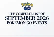 September 2026 Pokémon GO Events