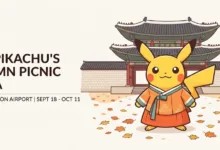 Autumn Picnic Event in South Korea