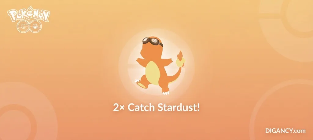 Charmander wearing Friede's goggles Spotlight Hour in Pokémon GO (September 2026) 33 Charmander wearing Friede's goggles Spotlight Hour