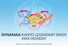 Dynamax Kanto Legendary Birds Max Monday (September 2026) 24 Dynamax Kanto Legendary Birds Max Monday