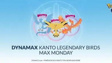 Dynamax Kanto Legendary Birds Max Monday