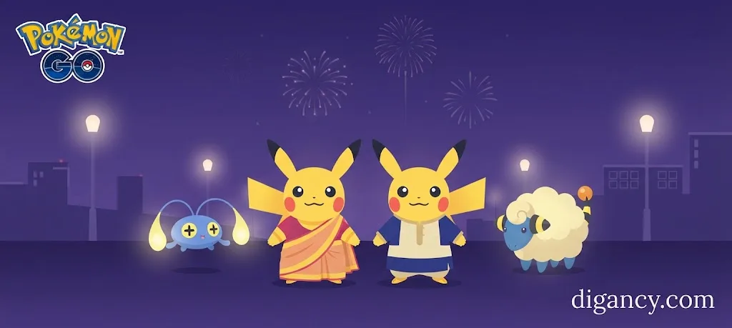 Celebrate the Festival of Lights 2026 in Pokémon GO 1 Festival of Lights 2026