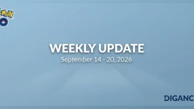 Pokémon GO Weekly Update (September 14, 2026) 34 Pokémon GO Weekly Update