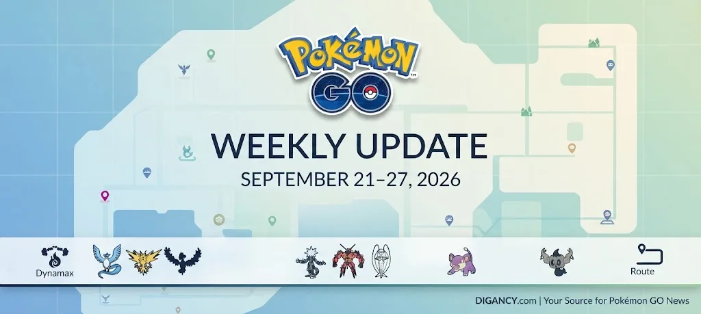 Pokémon GO Weekly Update (September 21, 2026)