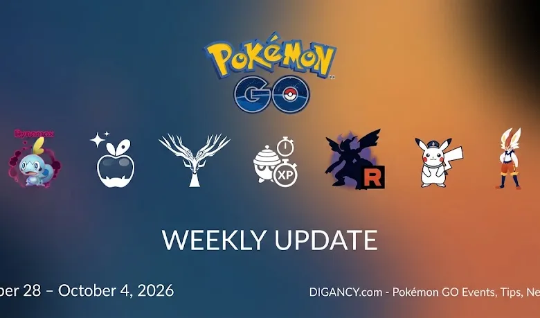 Pokémon GO Weekly Update (September 28, 2026)