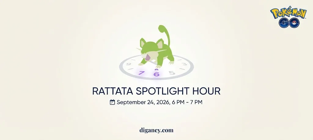 Rattata Spotlight Hour (September 2026) 33 Rattata Spotlight Hour