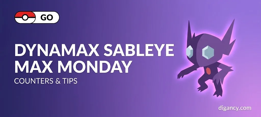 Dynamax Sableye Max Monday (October 2026): Counters and Tips 1 Dynamax Sableye Max Monday