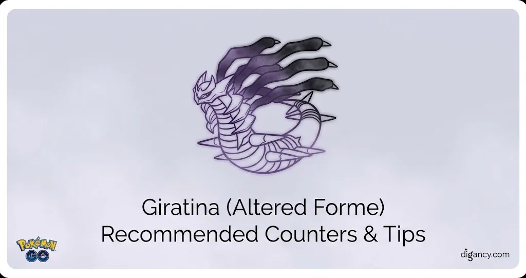 Giratina (Altered Forme) Recommended Counters