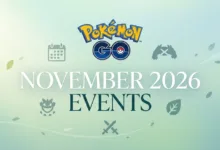 November 2026 Pokémon GO Events