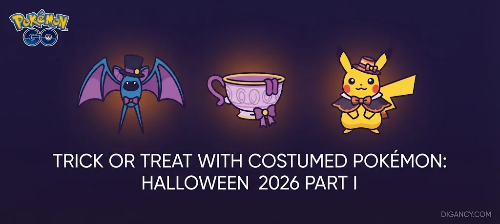 Pokémon GO Halloween 2026 Part 1