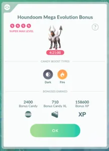 super mega level mega houndoom